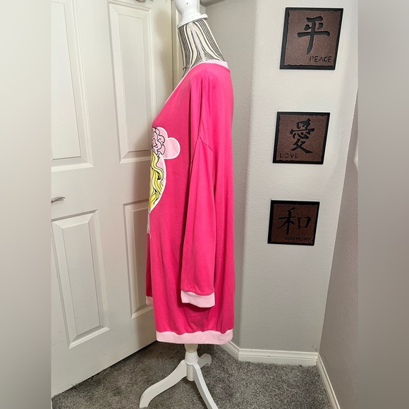 BARBIE pink intimate valentines day sleep wear Dress plus size 3X - Picture 4 of 10